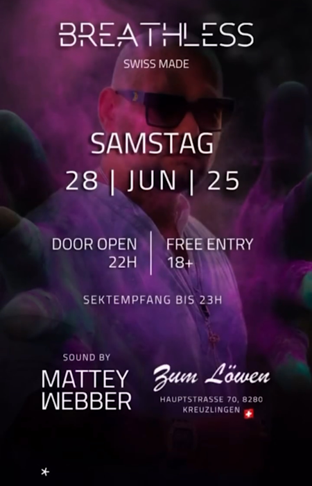 Breathless im Zum Löwen Kreuzlingen