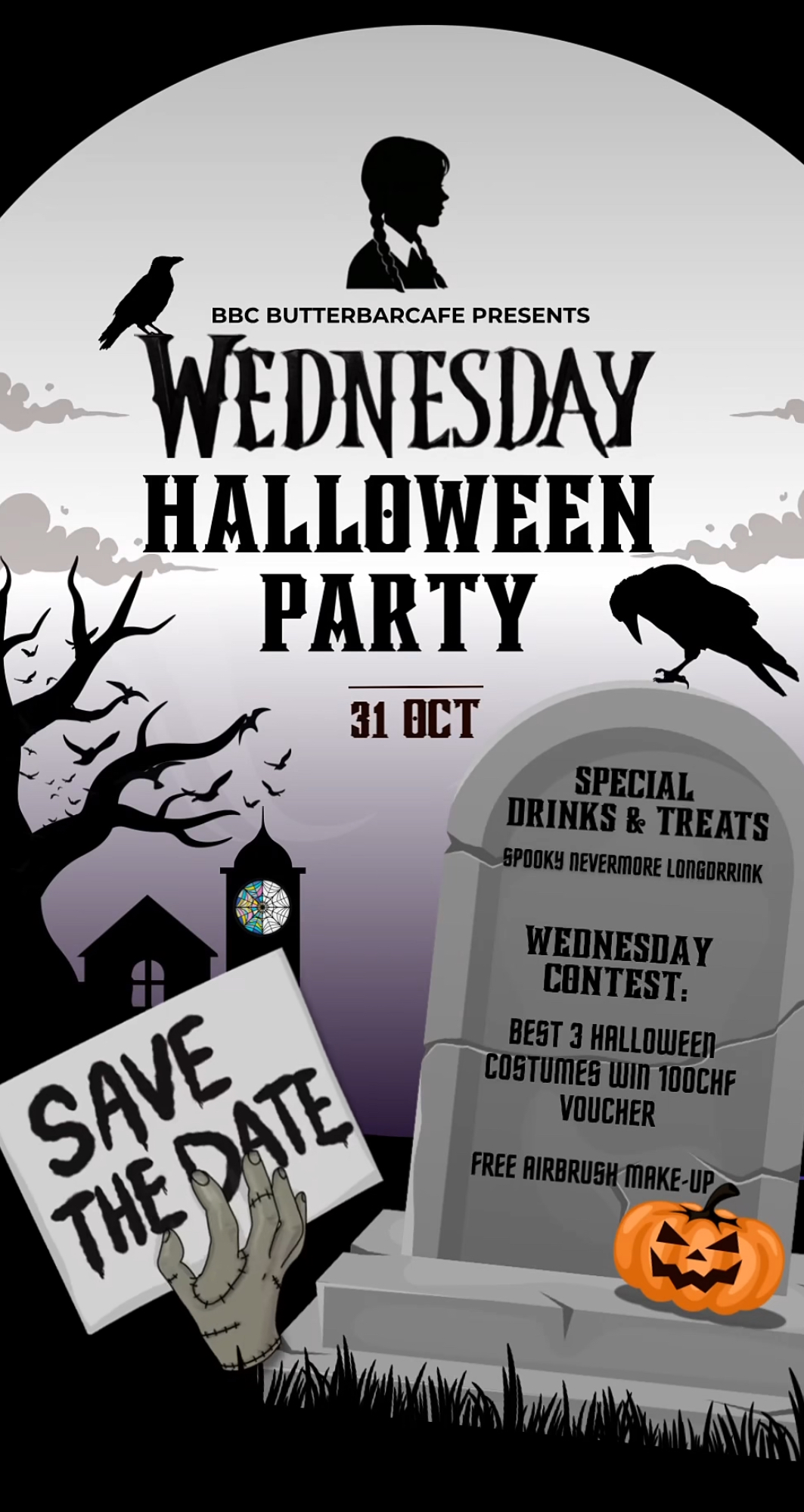 Halloween Party – BBC butterbarcafe Gossau