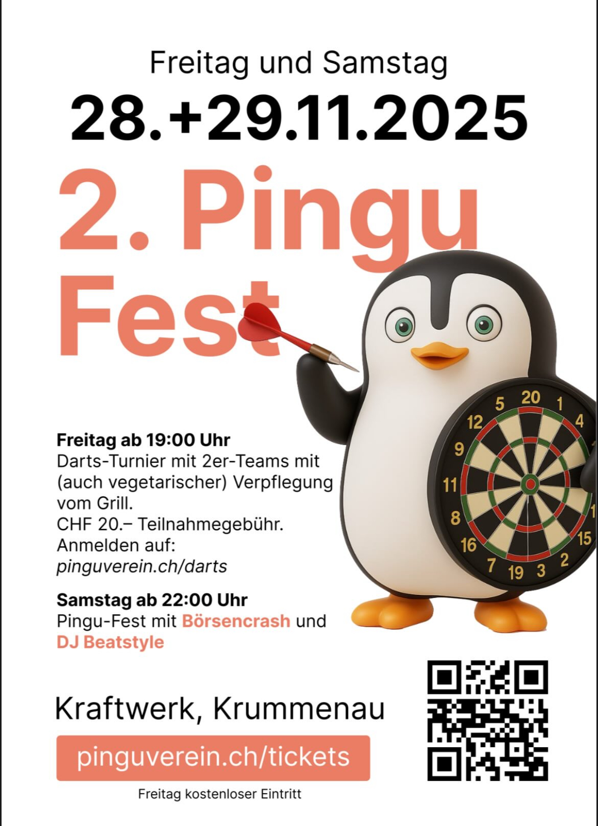 Pingu Fest – Kraftwerk Krummenau