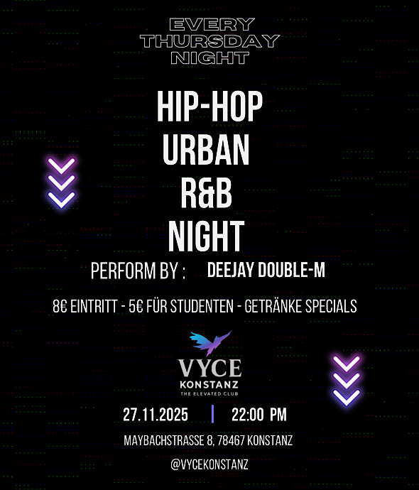 Every Thursday Night – VYCE Konstanz