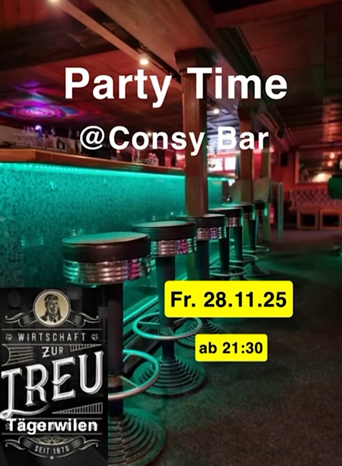 Party Time – Wirtschaft zur Treu Tägerwilen