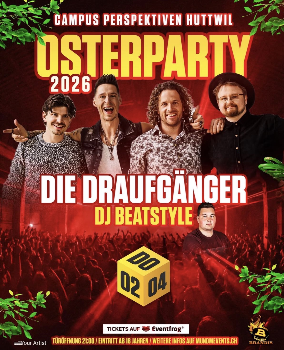 OSTERPARTY 2026 HUTTWIL