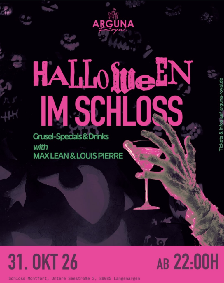 Flyer: HALLOWEEN IM SCHLOSS – Schloss Montfort Langenargen