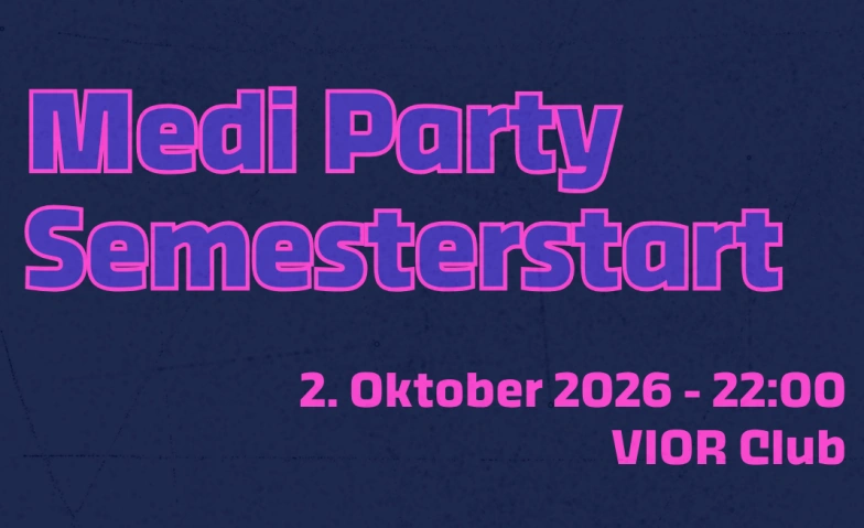 Medi Party Semesterstart – Zuerich Uni