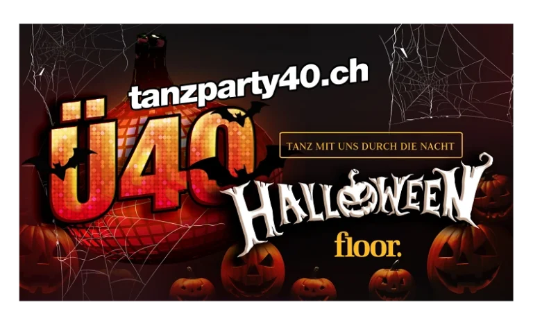 Flyer: U40 Halloween mit DJ Nameless – Floor Club Kloten