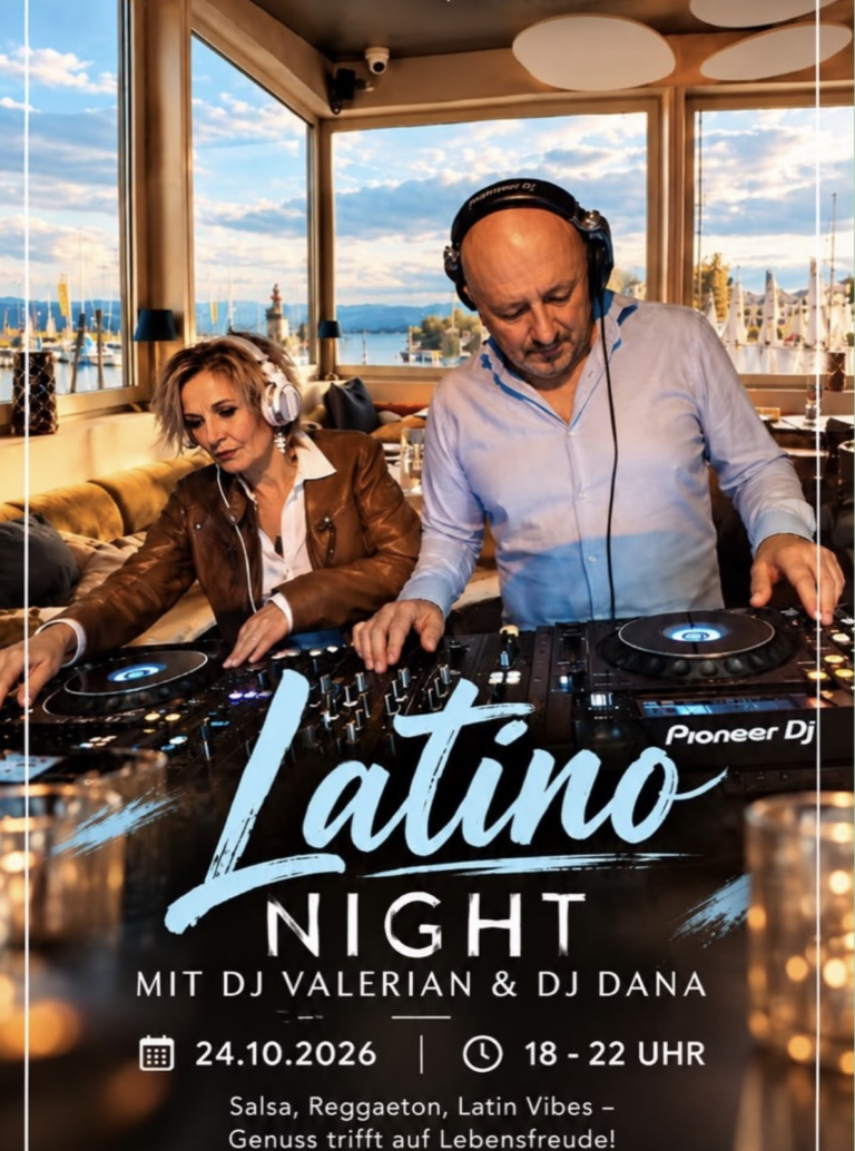 Flyer: LATINO NIGHT – ADUANA Romanshorn