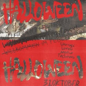 Flyer: Halloween – Willkommen im Fegefeuer! – Kula Konstanz