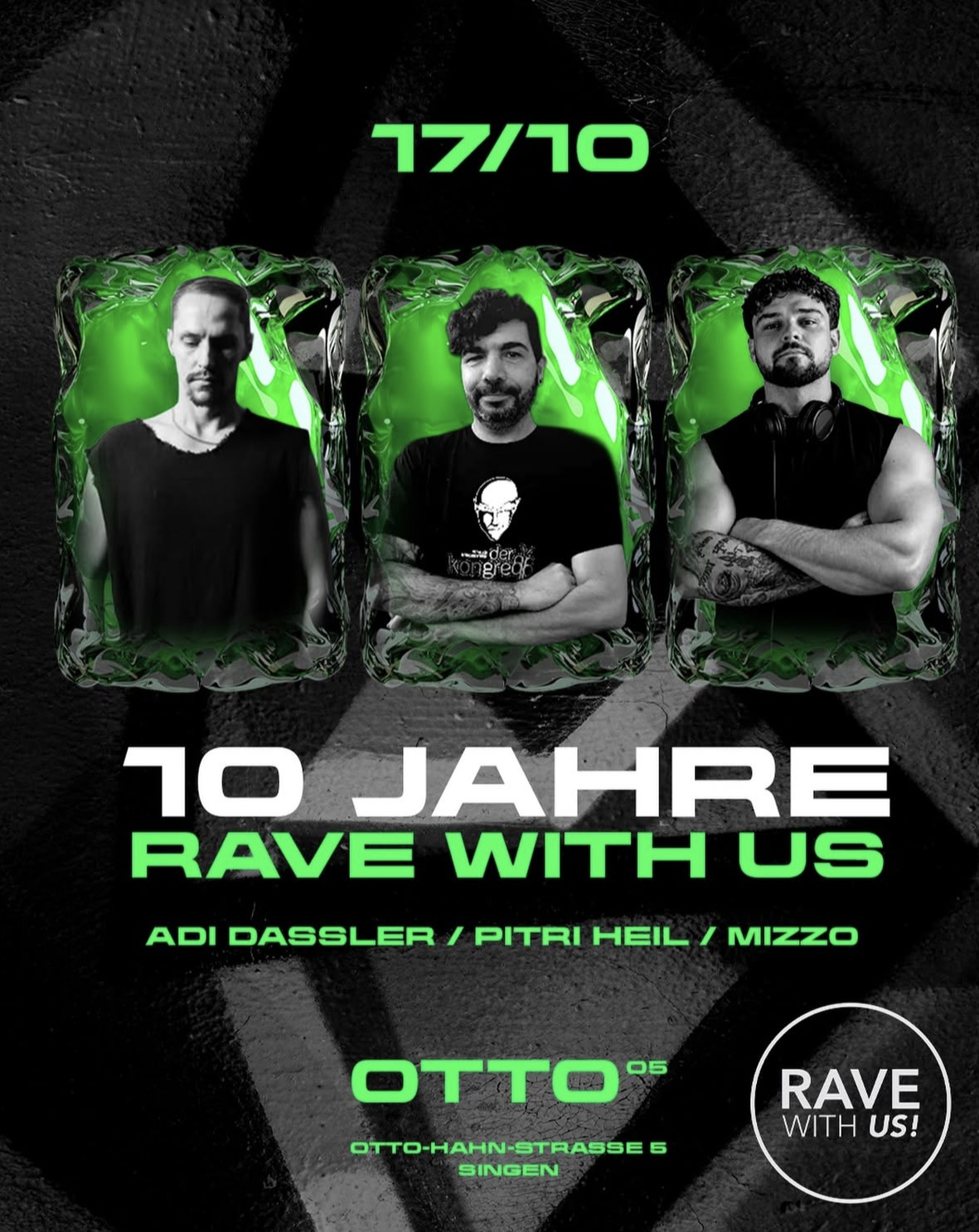 10 JAHRE RAVE WITH US - Otto05 Singen