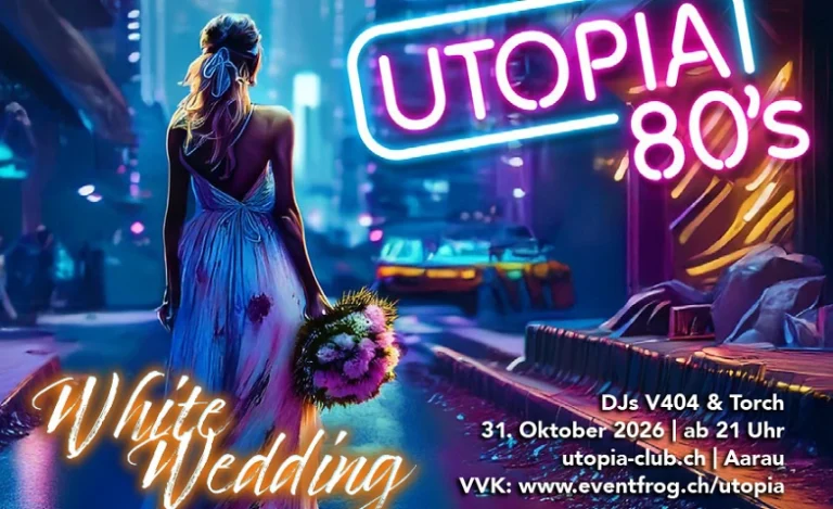 Flyer: UTOPIA 80’S – Utopia-Club Aarau