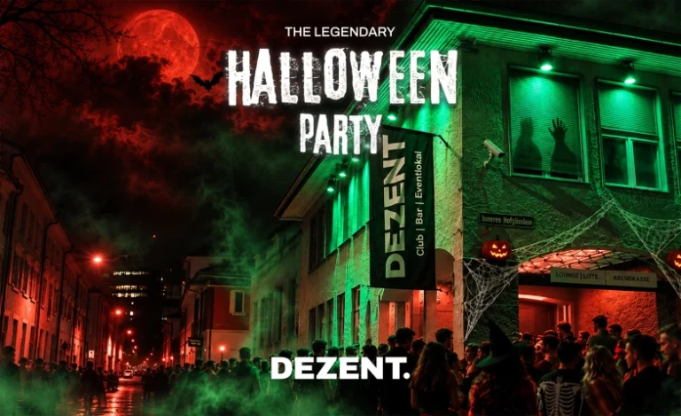 Flyer: The legendary Halloween Party @DEZENT.