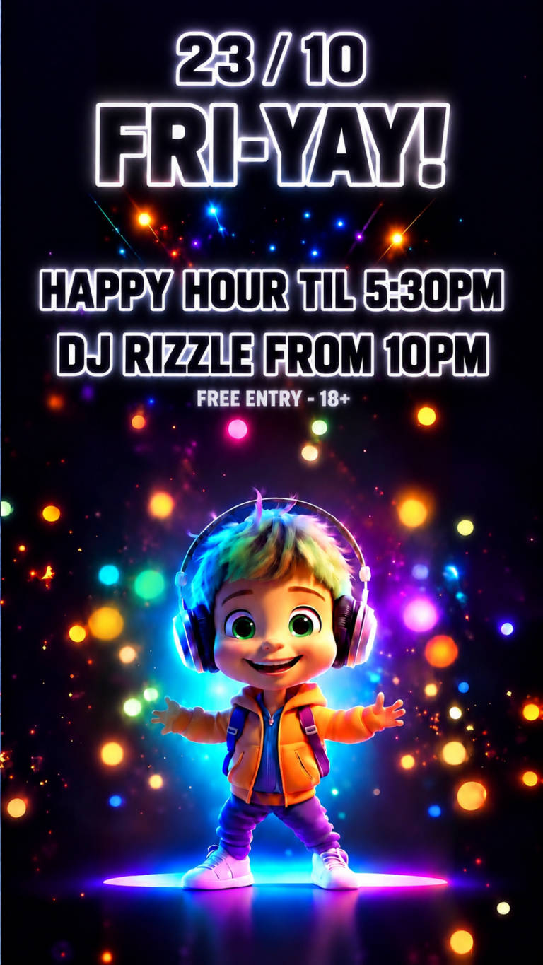 Flyer: FRI-YAY – BBC butterbarcafe Gossau