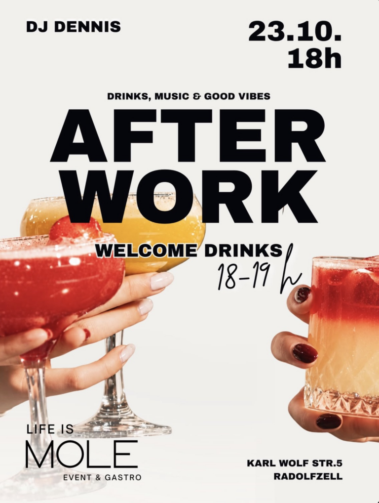 Flyer: AFTERWORK – Mole Radolfzell