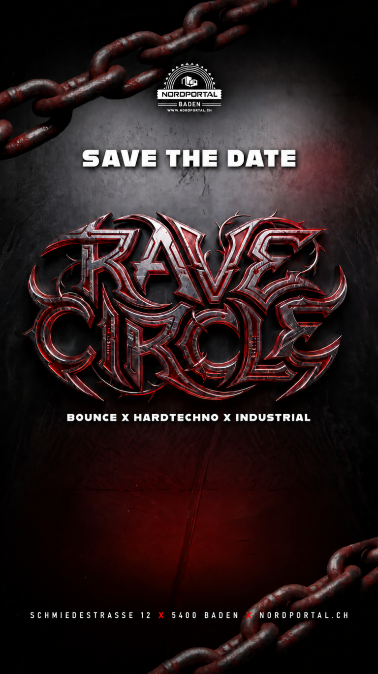 Flyer: RAVE CIRCLE – Nordportal Baden